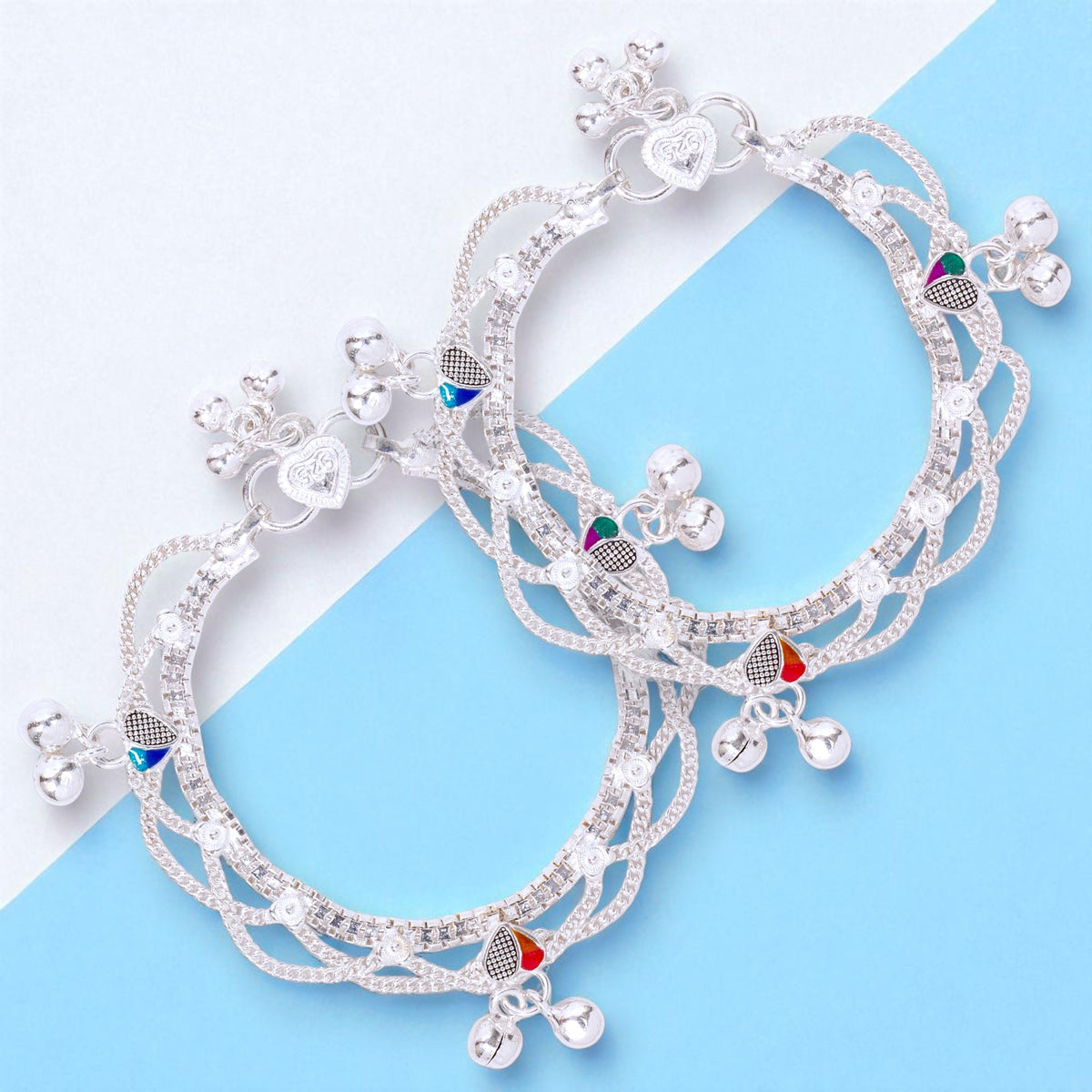 Jewellery Silver Anklets For One Year Baby Girl Shop Our Silver