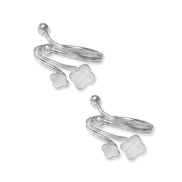 Sterling Silver Wave Toe Ring | Sterling Silver Toe Rings Presentation Box