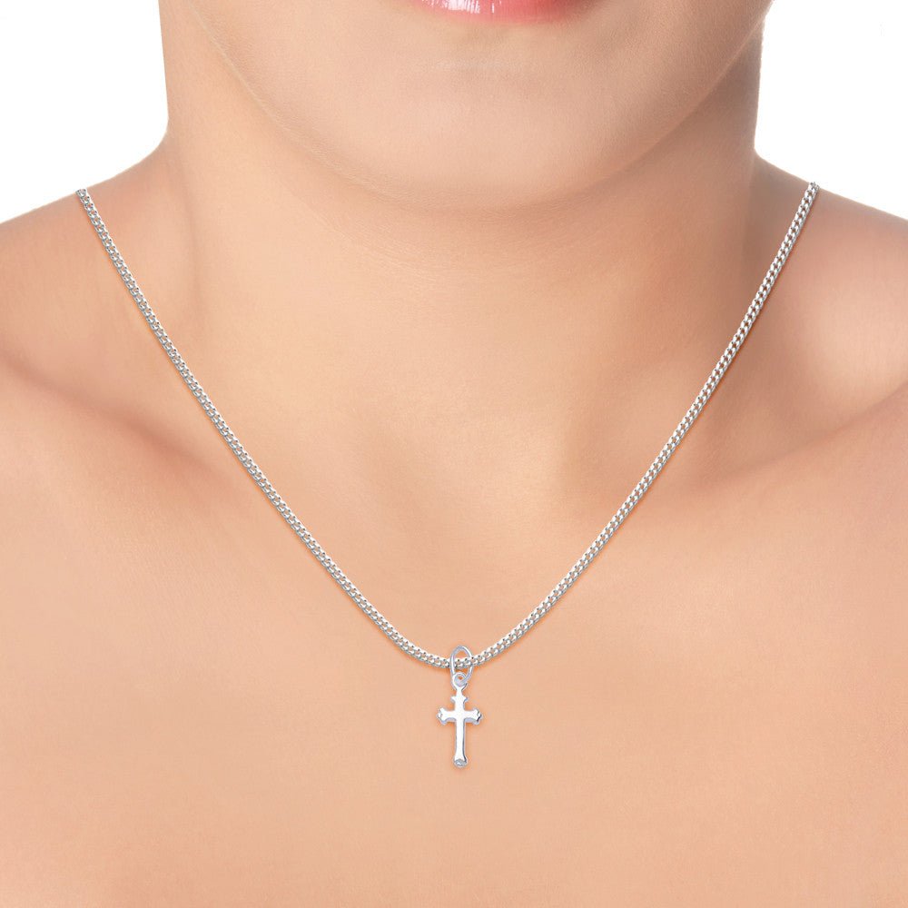 Taraash 925 Sterling Silver Cross Pendant set for women COMBO PDCH 14