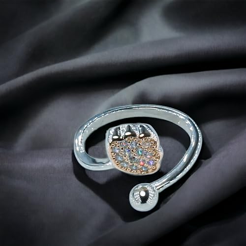 Taraash 925 Sterling Silver Leaf Finger Ring For Women