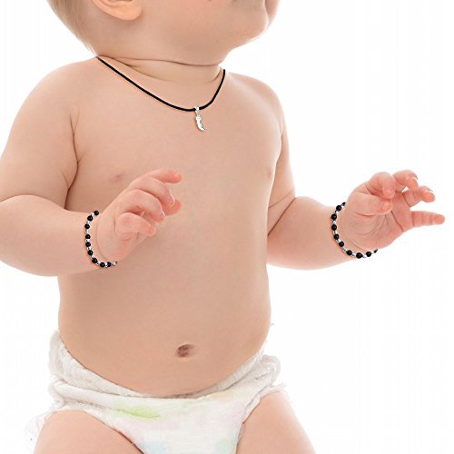 Silver chain for on sale new born baby