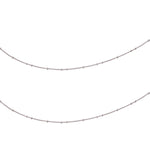 Load image into Gallery viewer, 925 Sterling Antique Silver Finish Beaded Snake Chain Anklet - Taraash
