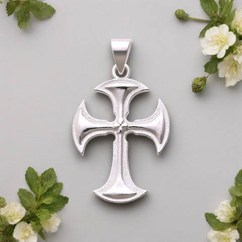 925 Sterling Silver Cross Jesus Pendant for Men And Women - Taraash