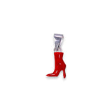 925 Sterling Silver Enamel Chic Red Stilettos Pendant for Girls - Taraash