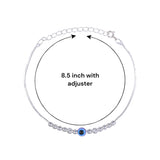 925 Sterling Silver Evil Eye Beaded Bracelet for Women - Taraash