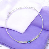 925 Sterling Silver Evil Eye Beaded Bracelet for Women - Taraash