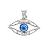 925 Sterling Silver Evil Eye Pendant For Men and Women - Taraash