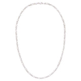 925 Sterling Silver Figaro 15 inch Chain for Kids - Taraash