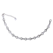 925 Sterling Silver Infinity CZ Bracelet for Women - Taraash