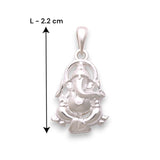 925 Sterling Silver Lord Ganesha Pendant For Men & Women - Taraash