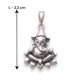 925 Sterling Silver Lord Ganesha Pendant for Men & Women - Taraash