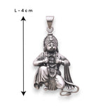 925 Sterling Silver Lord Hanuman Pendant For Mens - Taraash