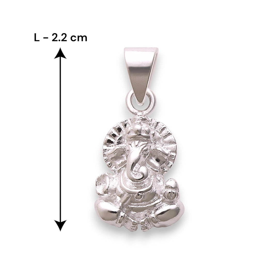 925 Sterling Silver Pendant Lord Ganesha For Men And Women – Taraash