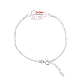 925 Sterling Silver Shiva Chain Rakhi For Brother - Taraash