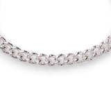 925 Sterling Silver Sparkle Chain Bracelet for Men - Taraash