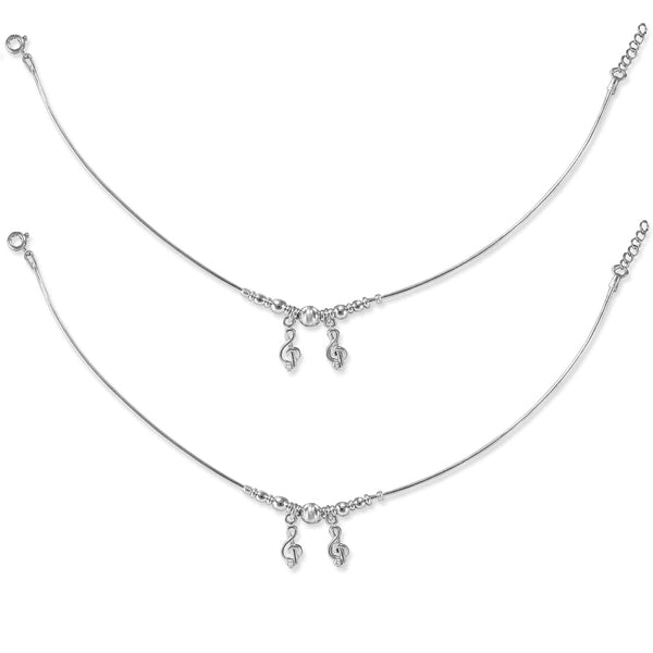 Taraash anklet for women silver