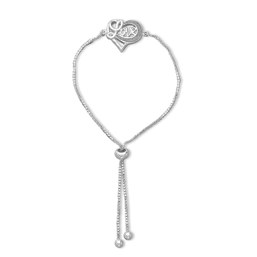 Cute CZ 925 Sterling Silver platinum finish Bracelet for Girls | eBay