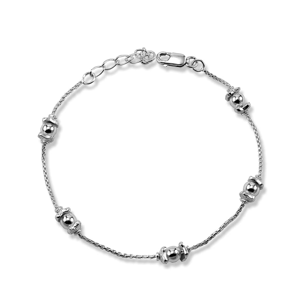 Buy Sterling Silver Bracelet for Women, Stacking Bracelet, Minimalist Silver  Bracelet, Layered Bracelet, Sterling Silver Chain Bracelet 592 Online in  India - Etsy