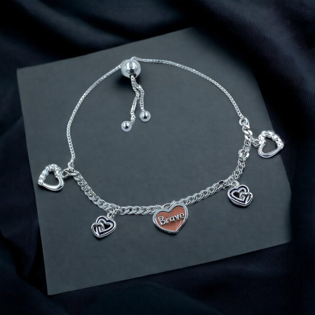 Women bracelet, bracelet for women,beads bracelet,4 pis combo bracelet  Bracelet & Bangles,pink bracelet, pink and crystal bracelet