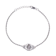 925 Sterling Silver Antique-Finish Ganesha 8 inch Rakhi for Brother