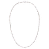 925 Sterling Silver Figaro 15 inch Chains for Kids