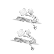 Taraash 925 Sterling Floral Silver Toe Ring For Women | Silver Chutki Women |Original Chandi Ki Bichiya