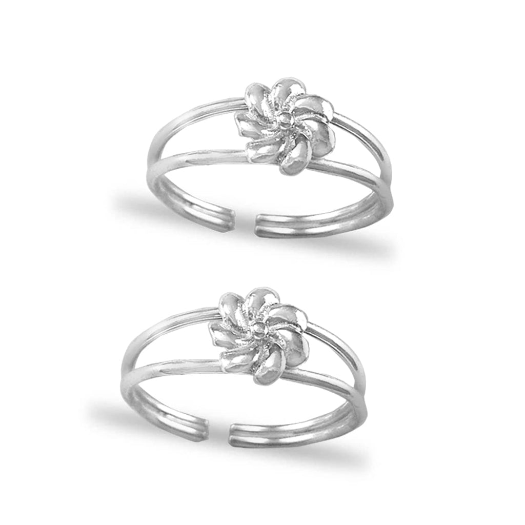 The Yuktvaa Silver Kempu Toe-Rings — KO Jewellery