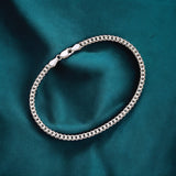 Taraash 925 Sterling Silver Bracelet For Men Silver - ACDH1006C8HIN - Taraash