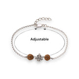 Taraash 925 Sterling Silver Ganpati Rakhi Bracelet - Taraash