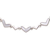 Taraash 925 Sterling Silver Heart Shape Bracelet For Women - Taraash