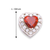 Taraash 925 Sterling Silver Heart Stud For Women - Taraash