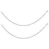 Taraash 925 Sterling Silver Plain Chain Anklets For Women DV15010H - Taraash