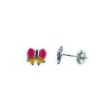 Taraash 925 Sterling Silver Bow Earrings For Kids - Taraash