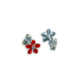 Taraash 925 Sterling Silver Floral Stud Earrings For Kids - Taraash