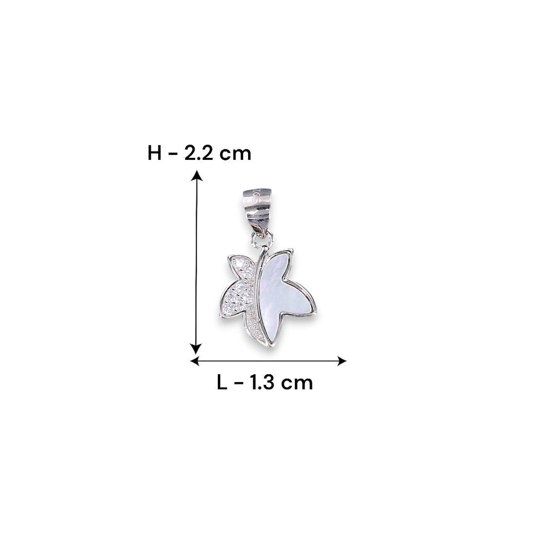 Taraash 925 Sterling Silver Maple Leaf Pendant for Women - Taraash