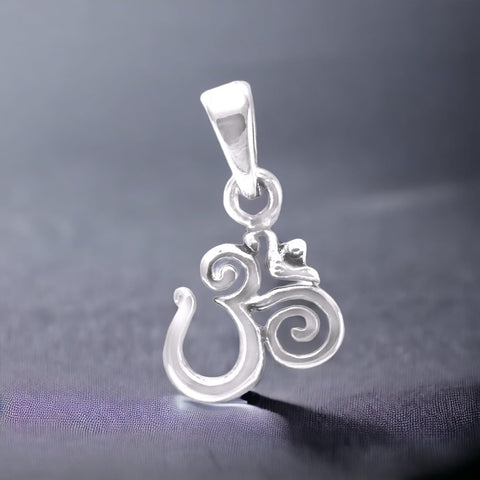 Taraash 925 Sterling Silver Om Pendant For Kids - Taraash