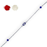 Taraash 925 Sterling Silver Pure Evil Eye Rakhi - Taraash