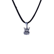 Taraash 925 Sterling Silver Saraswati Pendant Set For Kids - Taraash
