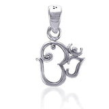 Taraash 925 Sterling Silver Spritiual Om Pendant For Kids - Taraash