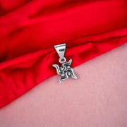 Taraash 925 Sterling Silver Swastik Pendant For Kids' - Taraash