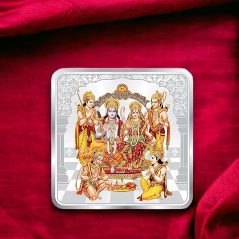 Taraash 999 Purity 20 gm Ram Darbar Silver Coin By ACPL - Taraash