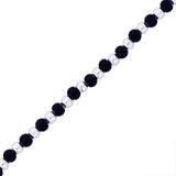 Taraash Black Bead 925 Sterling Silver Set of two Bracelet for Kids BR0831S-1 - Taraash